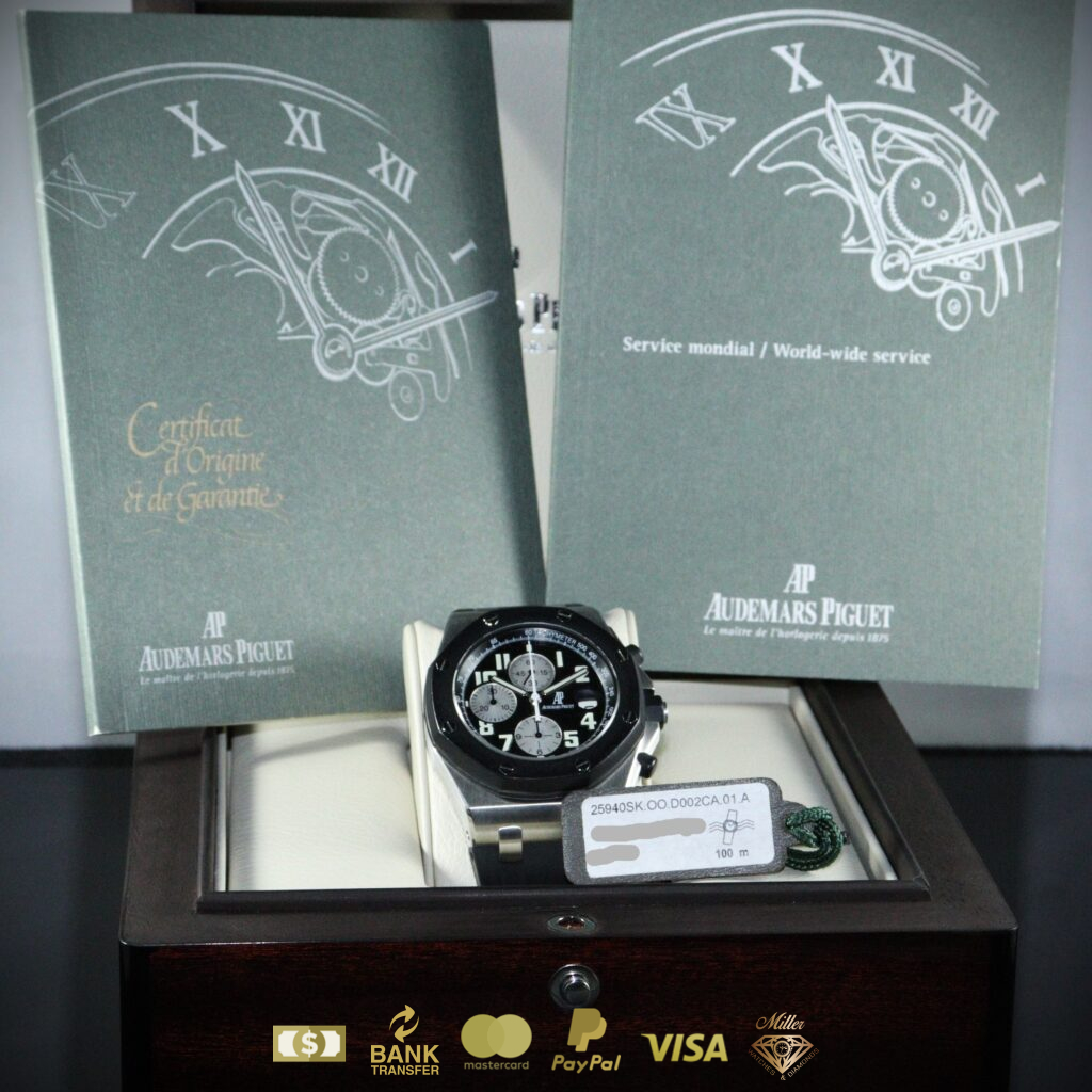Kit Riparazione Cinturino Per Audemars Piguet Royal Oak Offshore | Tubo E Vite In Pelle | Accessori Orologio