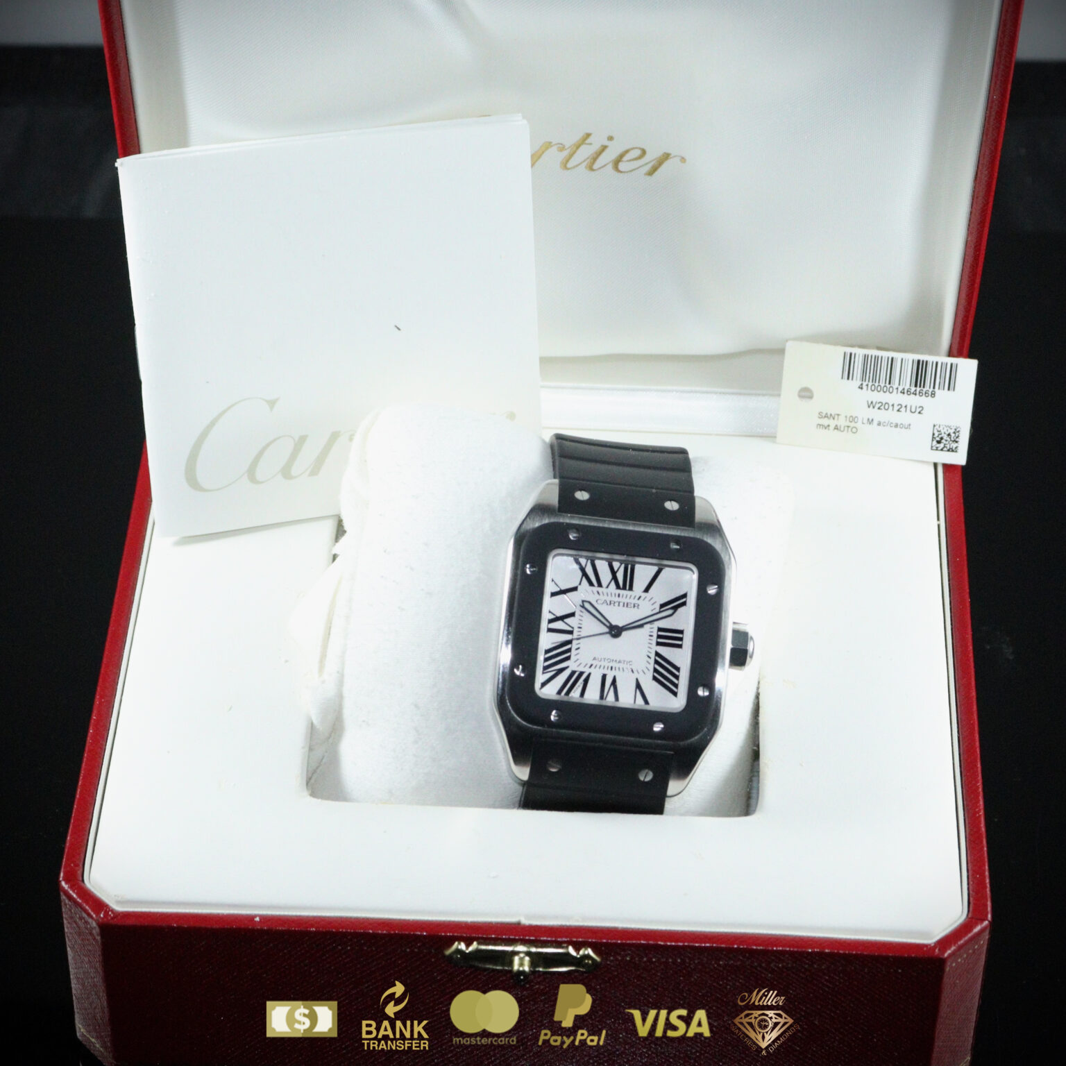 Cartier Santos 100 Large Steel – Miller Watches & Diamonds