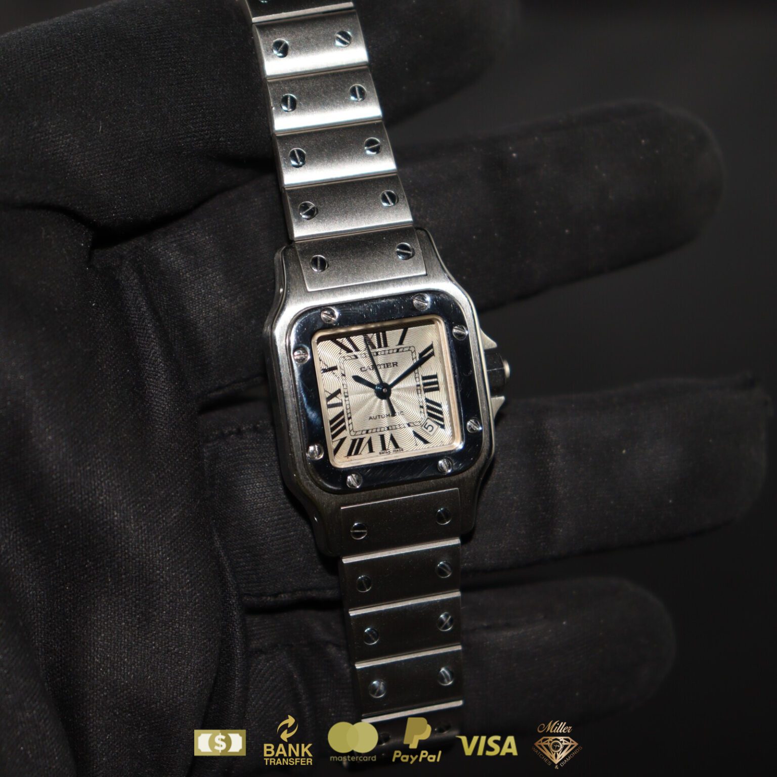 Cartier Santos Galbee – Miller Watches & Diamonds